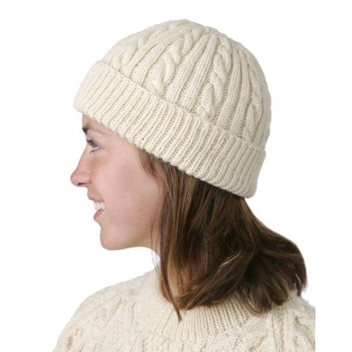 Cozy Worsted Cable Knit Hats - Handcrafted Warmth for Winter Comfort